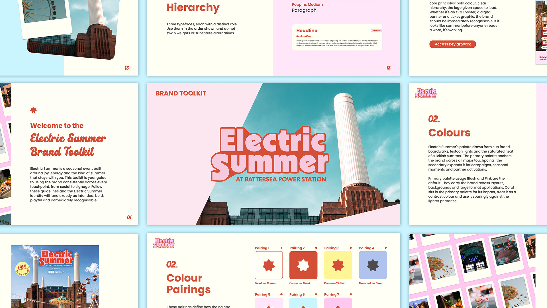 Electric Summer brand toolkit