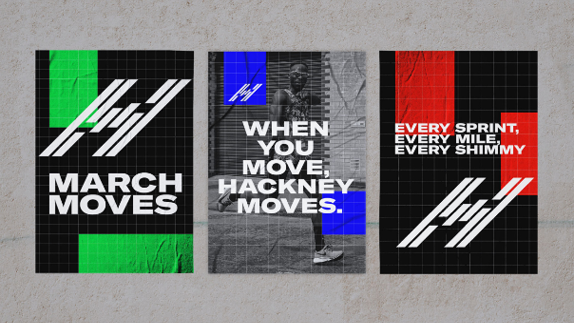 Hackney Moves Festival campaign rollout