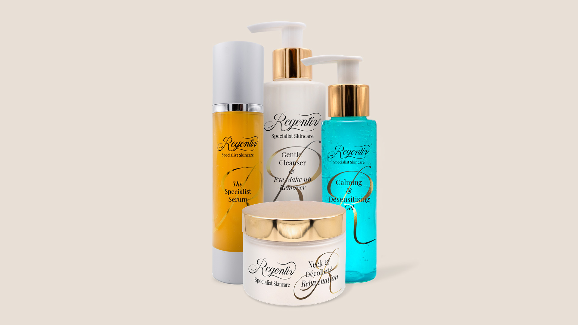 Regentiv specialist skincare product range